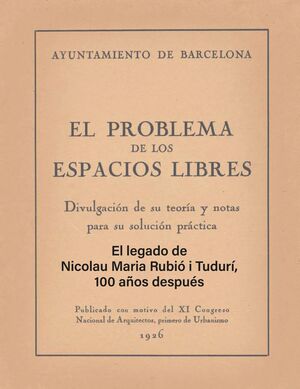El legado de Nicolau Maria Rubió i Tudurí, 100 años después