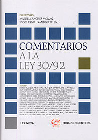 COMENTARIOS A LA LEY 30/92