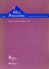 MEDI ATMOSFÈRIC, EL: CONTAMINACIÓ I METEOROLOGIA, NÚM. 114 (OCTUBRE-DESEMBRE, 1994)