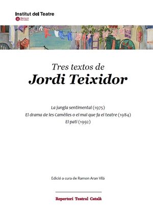 TRES TEXTOS DE JORDI TEIXIDOR