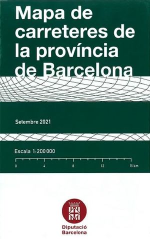 Mapa de carreteres de la província de Barcelona