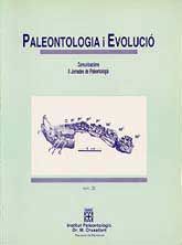 PALEONTOLOGIA I EVOLUCIÓ, NÚM. 20 (1986)