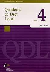 QUADERNS DE DRET LOCAL, NÚM. 4 (FEBRER, 2004)