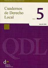 CUADERNOS DE DERECHO LOCAL, NÚM. 5 (JUNIO, 2004)