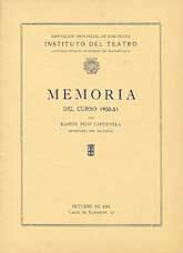 MEMORIA DEL CURSO 1950-1951