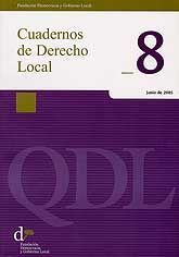 CUADERNOS DE DERECHO LOCAL, NÚM. 8 (JUNIO, 2005)