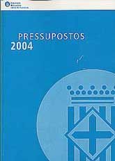PRESSUPOSTOS, 2004: DIPUTACIÓ DE BARCELONA