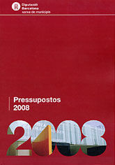 PRESSUPOSTOS, 2008: DIPUTACIÓ DE BARCELONA