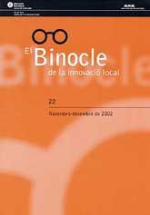 BINOCLE DE LA INNOVACIÓ LOCAL, EL, NÚM. 22 (NOVEMBRE-DESEMBRE, 2002)