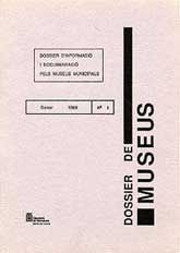 DOSSIER DE MUSEUS, NÚM. 1 (GENER, 1989)