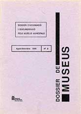 DOSSIER DE MUSEUS, NÚM. 8 (AGOST-SETEMBRE, 1989)