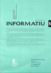 INFORMATIU, NÚM. 7 (SETEMBRE, 1991)