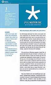 ASTERISC, L': BUTLLETÍ DEL SERVEI DE BIBLIOTEQUES, NÚM. 3 (ABRIL, 2001)
