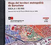 MAPA DEL TERRITORI METROPOLITÀ DE BARCELONA