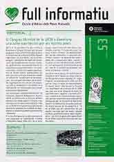 CERCLE D'AMICS DELS PARCS NATURALS: FULL INFORMATIU, NÚM. 53 (OCTUBRE, NOVEMBRE I DESEMBRE, 2008)