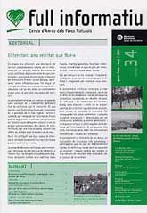 CERCLE D'AMICS DELS PARCS NATURALS: FULL INFORMATIU, NÚM. 34 (GENER-MARÇ, 2004)