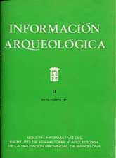 INFORMACIÓN ARQUEOLÓGICA, NÚM. 11