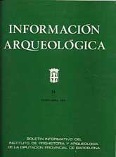 INFORMACIÓN ARQUEOLÓGICA, NÚM. 16