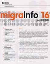 MIGRAINFO: BUTLLETÍ DE MIGRACIÓ I CIUTADANIA, NÚM. 16 (1R TRIMESTRE, 2006)