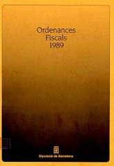 ORDENANCES FISCALS, 1989