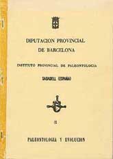 PALEONTOLOGÍA Y EVOLUCIÓN: ESTUDIO DE LA FLORA TERCIARIA DE BALLESTAR (DICIEMBRE 1974), NÚM. IX