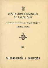 PALEONTOLOGÍA Y EVOLUCIÓN: HISTORIA DEL CONOCIMIENTO DE LOS SUIFORMES EN LA PALEONTOLOGÍA ESPAÑOLA (MAYO 1975), NÚM. XI