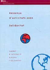 RESSENYA D'ACTIVITATS 2000: SOLIDARITAT