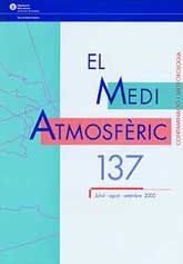 MEDI ATMOSFÈRIC, EL: CONTAMINACIÓ I METEOROLOGIA, NÚM. 137 (JULIOL-SETEMBRE 2000)