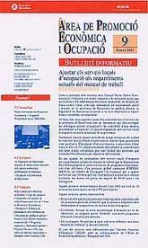 ÀREA DE PROMOCIÓ ECONÒMICA I OCUPACIÓ: BUTLLETÍ INFORMATIU, NÚM. 9 (FEBRER, 2002)