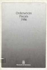 ORDENANCES FISCALS, 1986