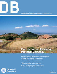 DB: REVISTA DE LA DIPUTACIÓ DE BARCELONA, NÚM. 159 (JULIOL-AGOST, 2009)