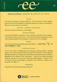 ESTUDIS ESCÈNICS: QUADERNS DE L'INSTITUT DEL TEATRE, NÚM. 35 (ESTIU, 2009)