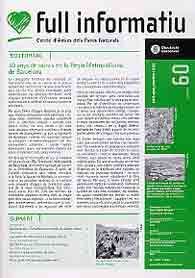 CERCLE D'AMICS DELS PARCS NATURALS: FULL INFORMATIU, NÚM.  60 (JULIO, AGOST, SETEMBRE, 2010)