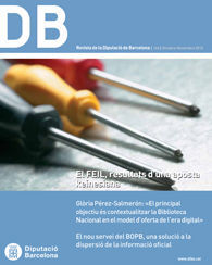 DB: REVISTA DE LA DIPUTACIÓ DE BARCELONA, NÚM. 166 (OCTUBRE-NOVEMBRE, 2010)