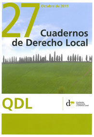 CUADERNOS DE DERECHO LOCAL, NÚM. 27 (OCTUBRE, 2011)