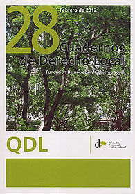 CUADERNOS DE DERECHO LOCAL, NÚM. 28 (FEBRERO, 2012)