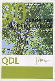 CUADERNOS DE DERECHO LOCAL, NÚM. 30 (OCTUBRE, 2012)