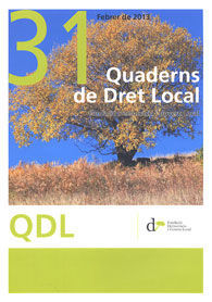 QUADERNS DE DRET LOCAL, NÚM. 31 (FEBRER, 2013)