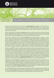 FULL INFORMATIU DELS PRODUCTES FORESTALS A CATALUNYA, NÚM. 12 (2011)