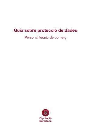 GUIA SOBRE PROTECCIÓ DE DADES