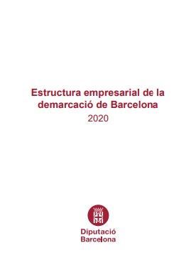 Estudi de l'estructura empresarial de la demarcació de Barcelona