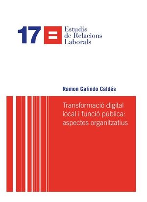 Transformació digital local i funció publica: aspectes organitzatius