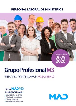 Grupo Profesional M3. (T2) Personal Laboral de Ministerios