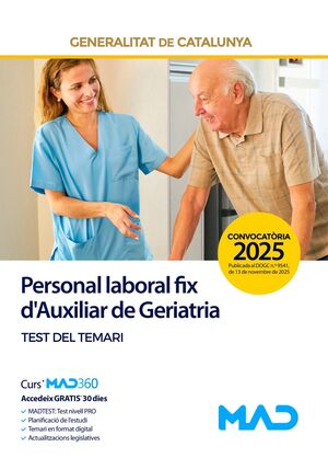 Personal Laboral Fix (Test) d'Auxiliar de Geriatria