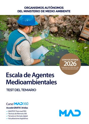 Escala de Agentes Medioambientales. Test del temario