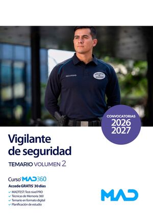 Vigilante de seguridad (T2). Ministerio del Interior