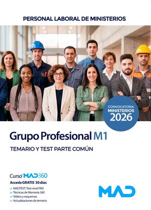 Grupo Profesional M1. Personal Laboral de Ministerios