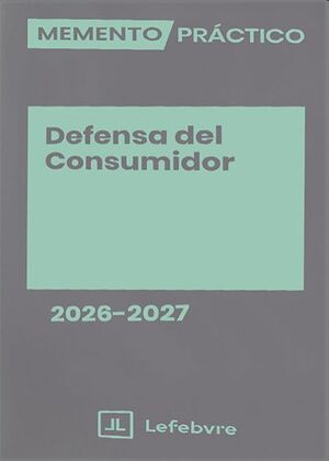 Memento Defensa del Consumidor 2026-2027