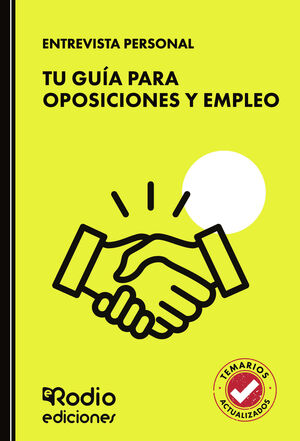 Entrevista personal. Tu guía para oposiciones y empleo