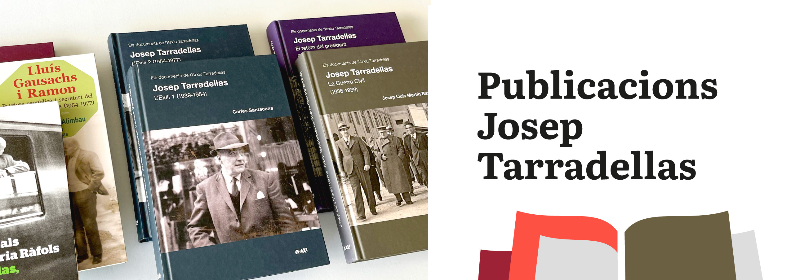 Llibres de Josep Tarradellas